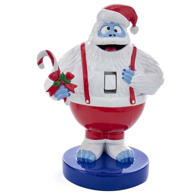 Kurt Adler Rudolph Bumble With Candy Cane Nutcracker Decor 8 5
