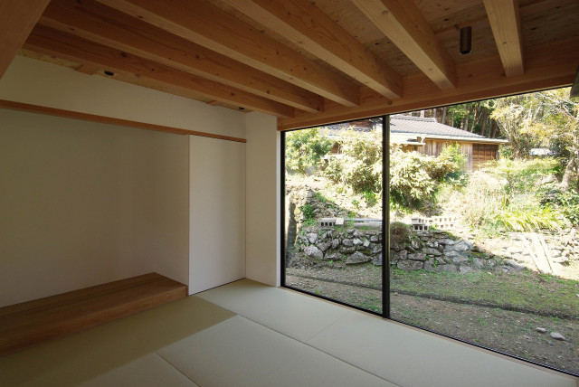 和室 moderne-japonais-salle-de-sejour