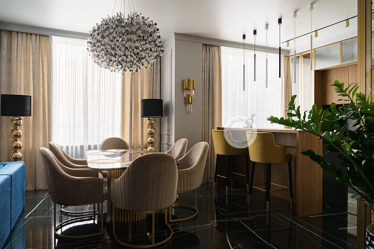 Квартира на Мичуринском проспекте (ЖК "Небо")