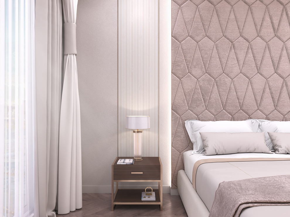 Спальня в коттедже на Кипре.