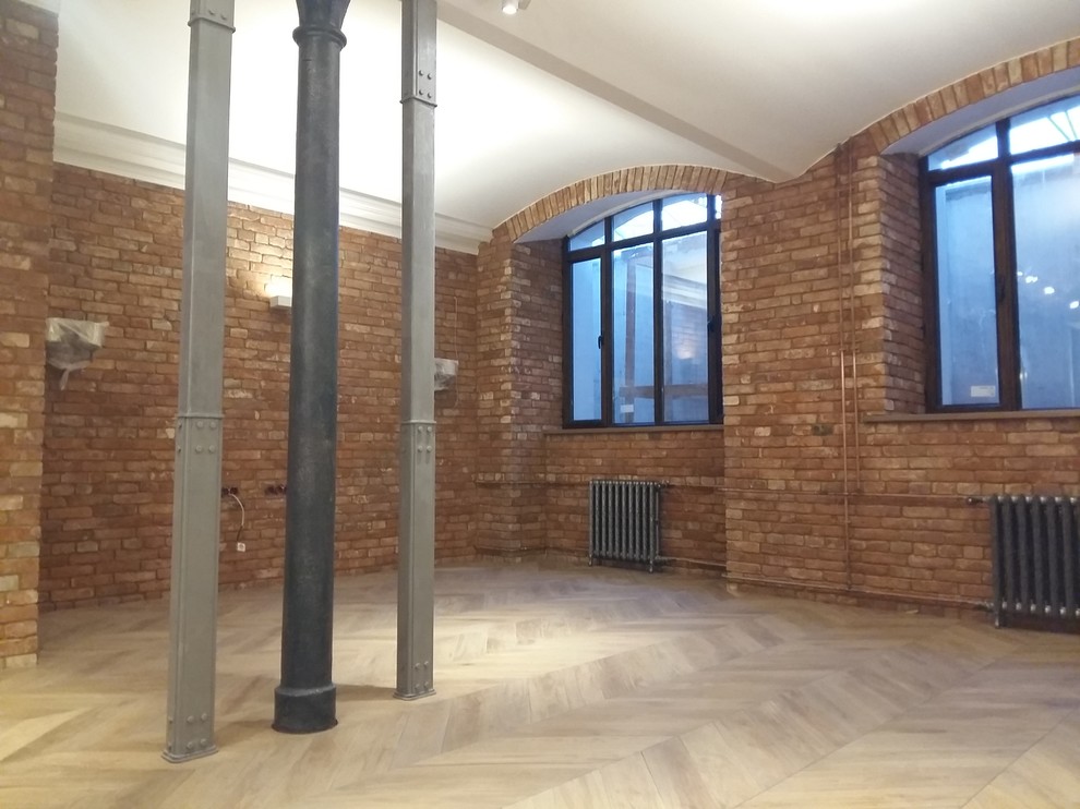 Отделка лофта по проекту бюро Август Проект