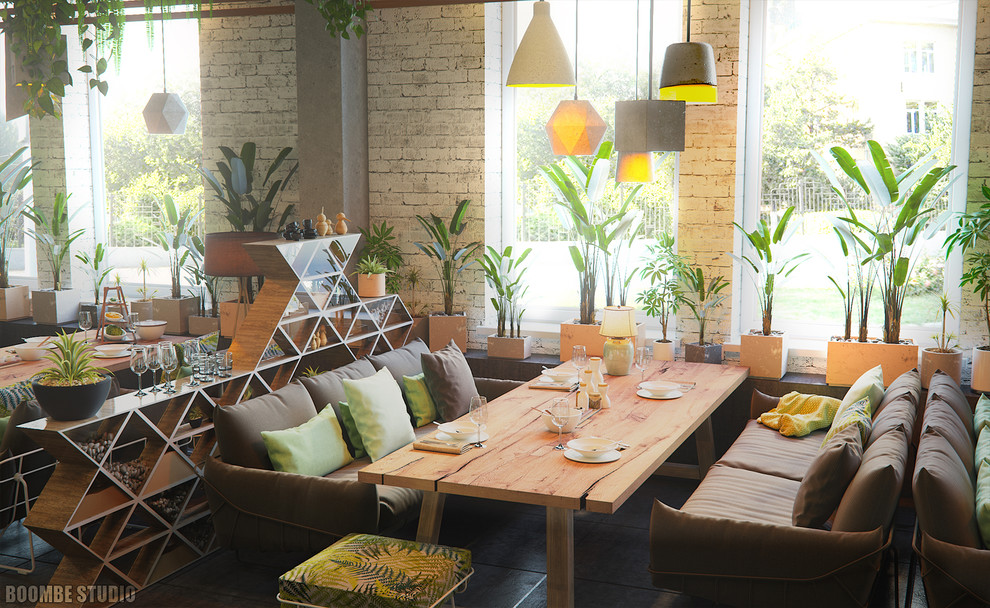 Project of "GARDEN" restaurant in Melbourne