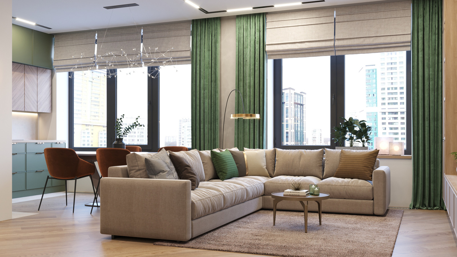 Квартира 100м2 в ЖК Арена Парк