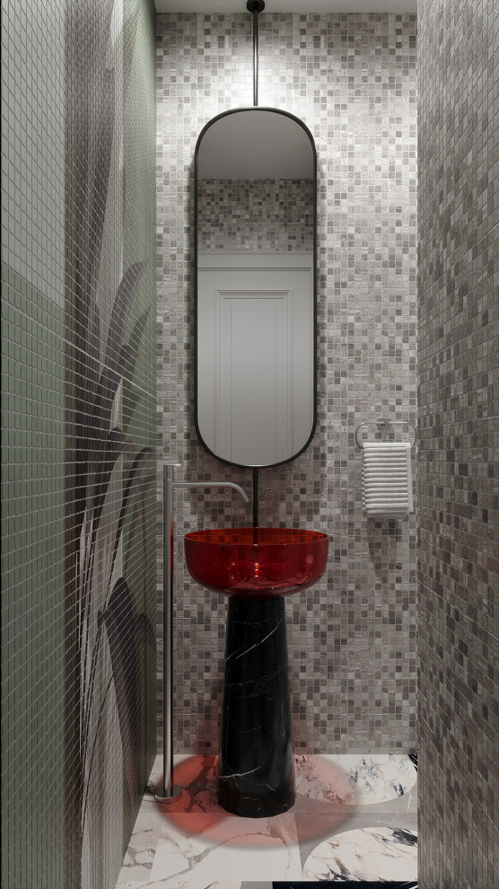 Эскизный проект прихожей и гостевого санузла