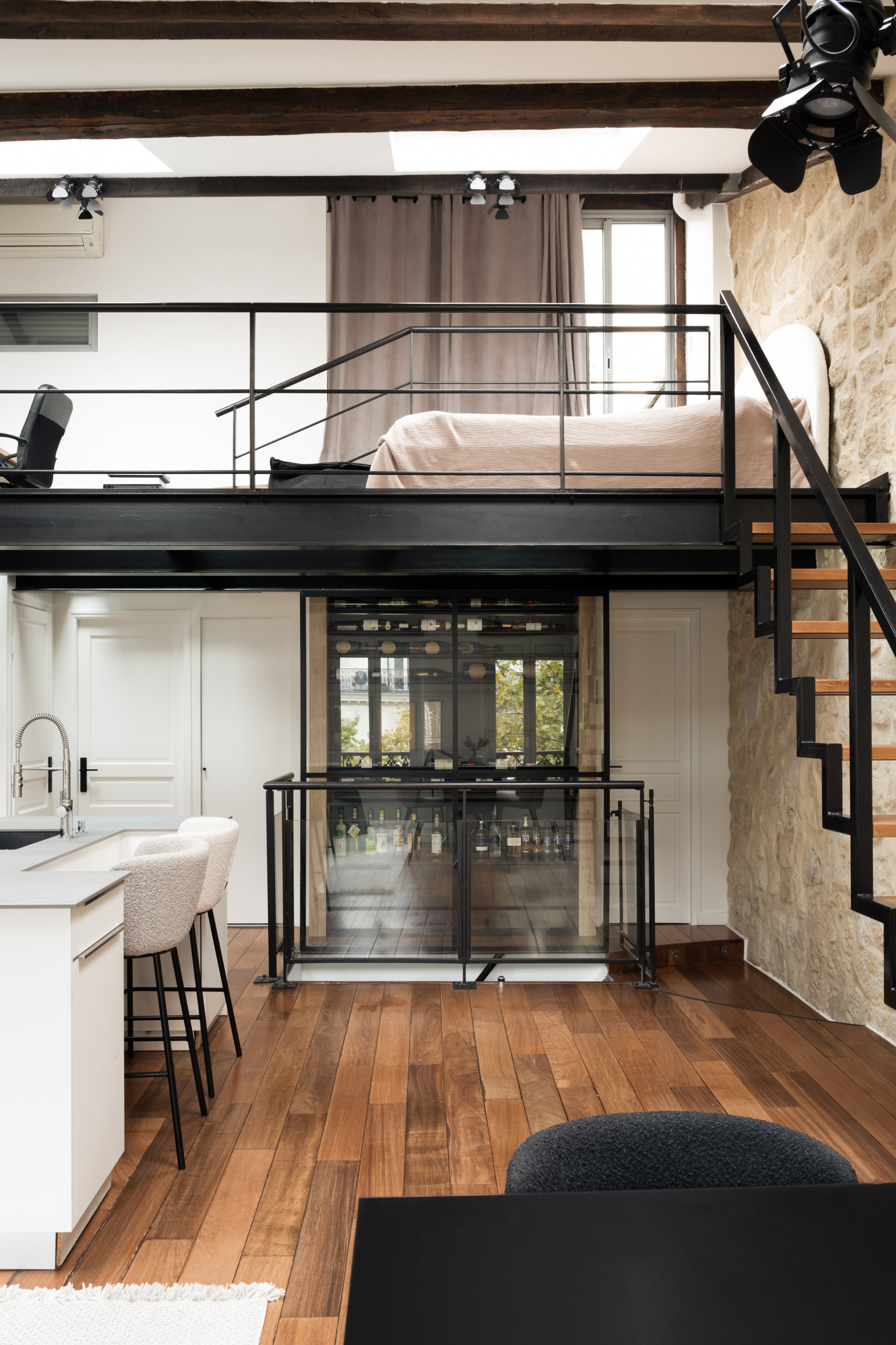 Ternes - Rénovation d'un loft en plein coeur de Paris