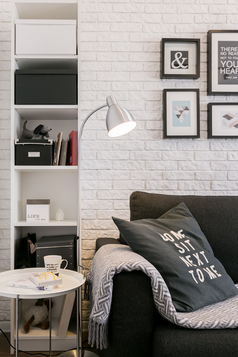 Квартира для молодой творческой пары с котом