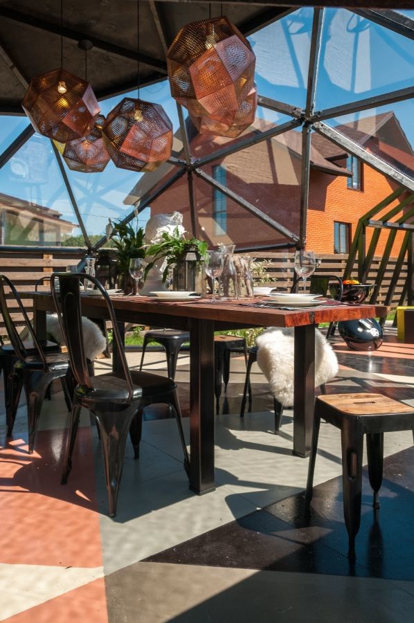 Первый канал "Фазенда" - Садовая беседка