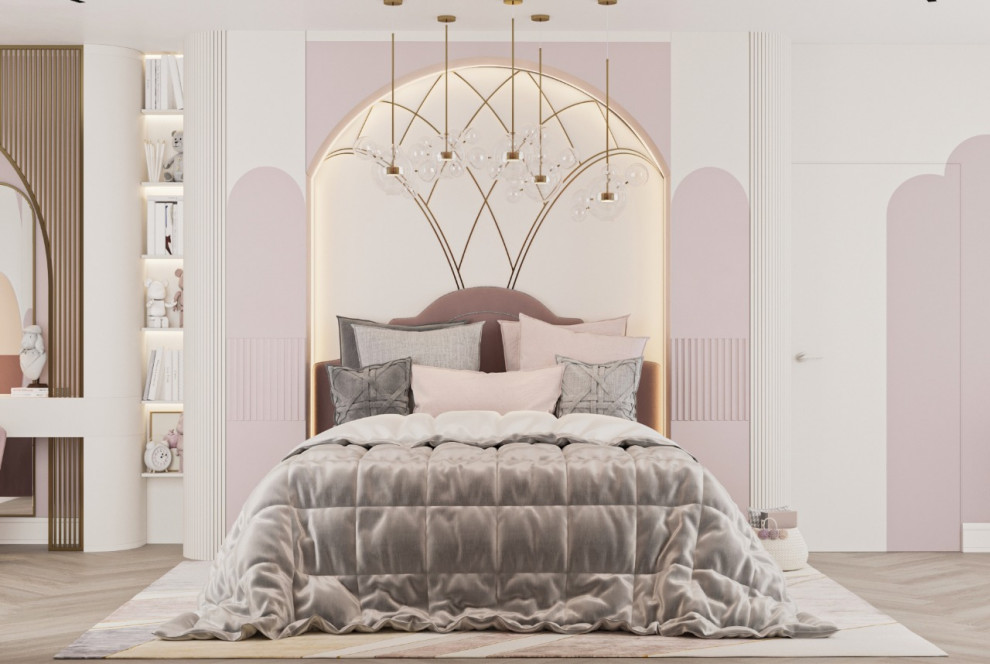 Gentle girl's bedroom