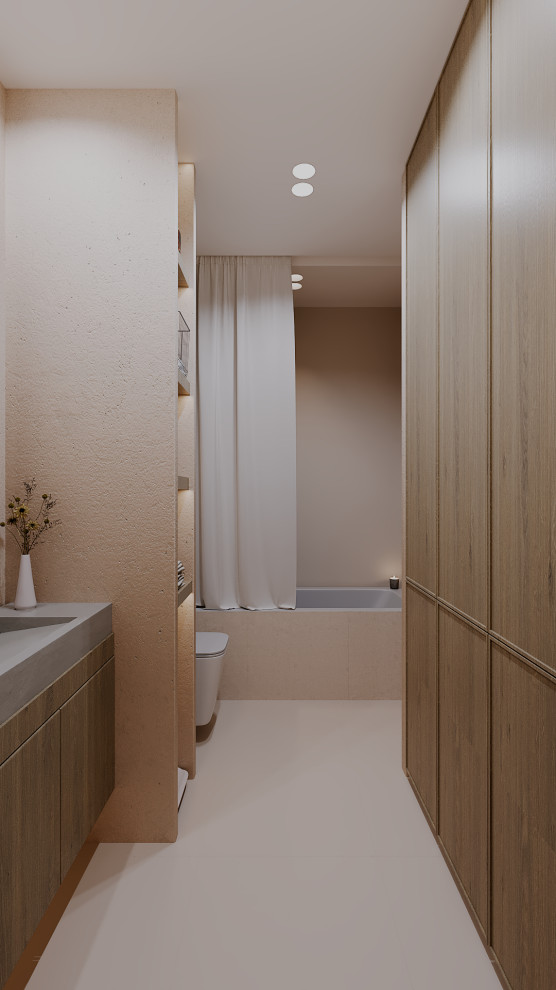 Дизайн-проект трехкомнатной квартиры 90 м2