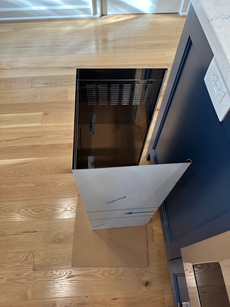 Thermador vent hood will not fit, how to cut/reduce