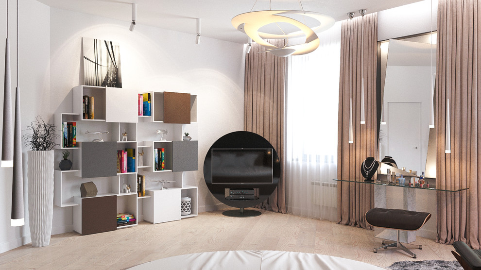 Геометрия пространства в современном доме 437 кв.м