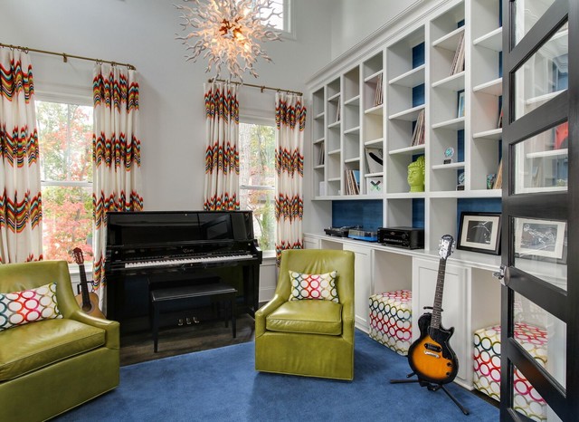 Eclectic Colorful Greensboro Nc Contemporary Family