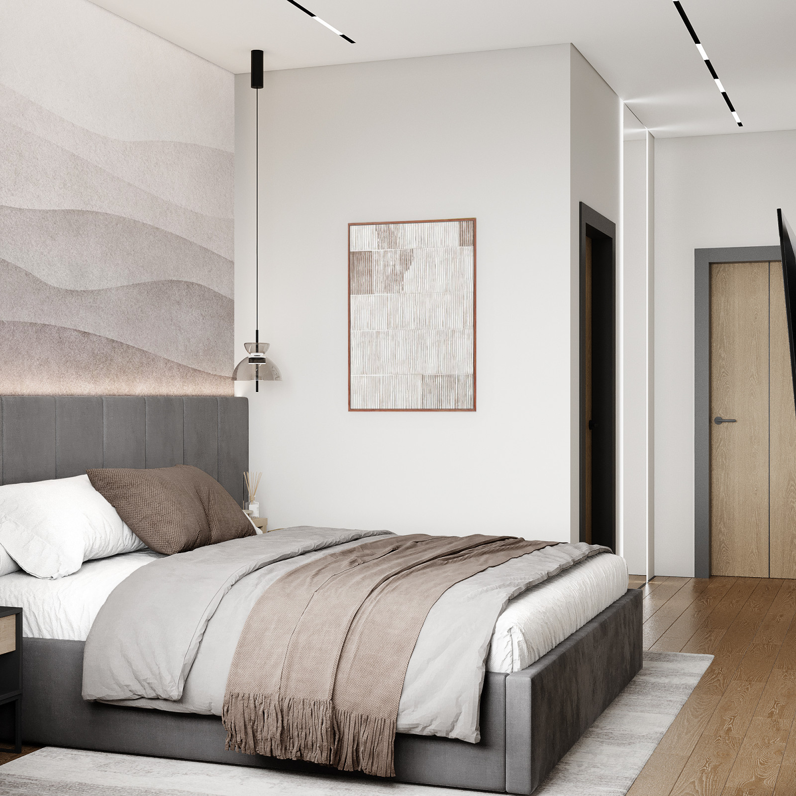 Дизайн квартиры в современном стиле с нотками сканди