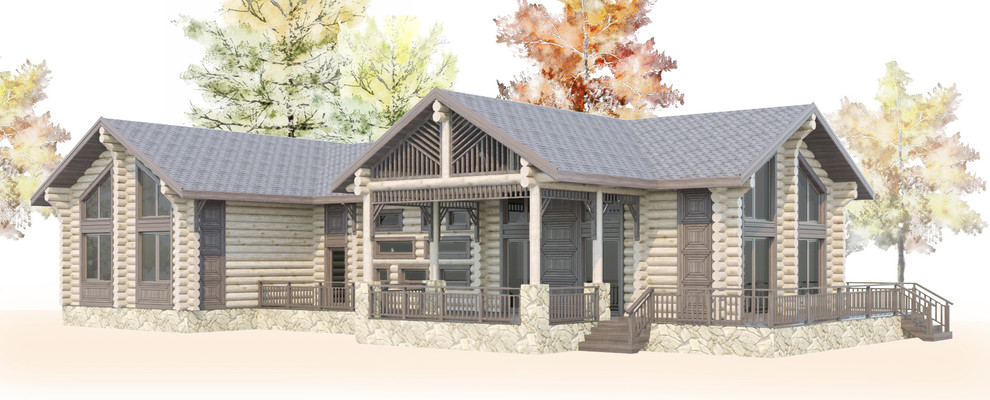 Коттедж на озере Балтым