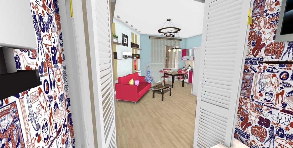 Квартира-студия 30 м2  для сына