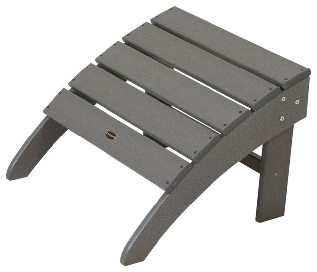 POLYWOOD South Beach Adirondack Ottoman - Contemporary 