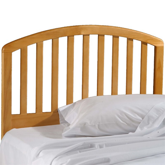 Hillsdale Carolina Full Queen Wooden Spindle Headboard in Country Pine