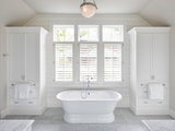Beach Style Bathroom by Streeter Custom Builder