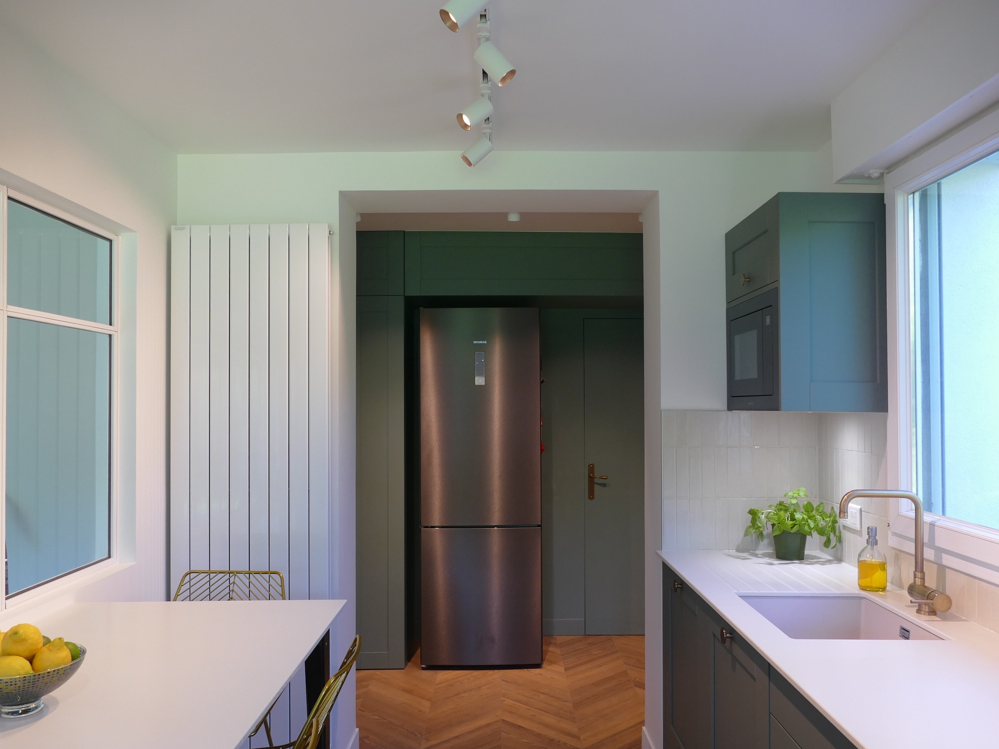 Nouvel espace pour une grande cuisine