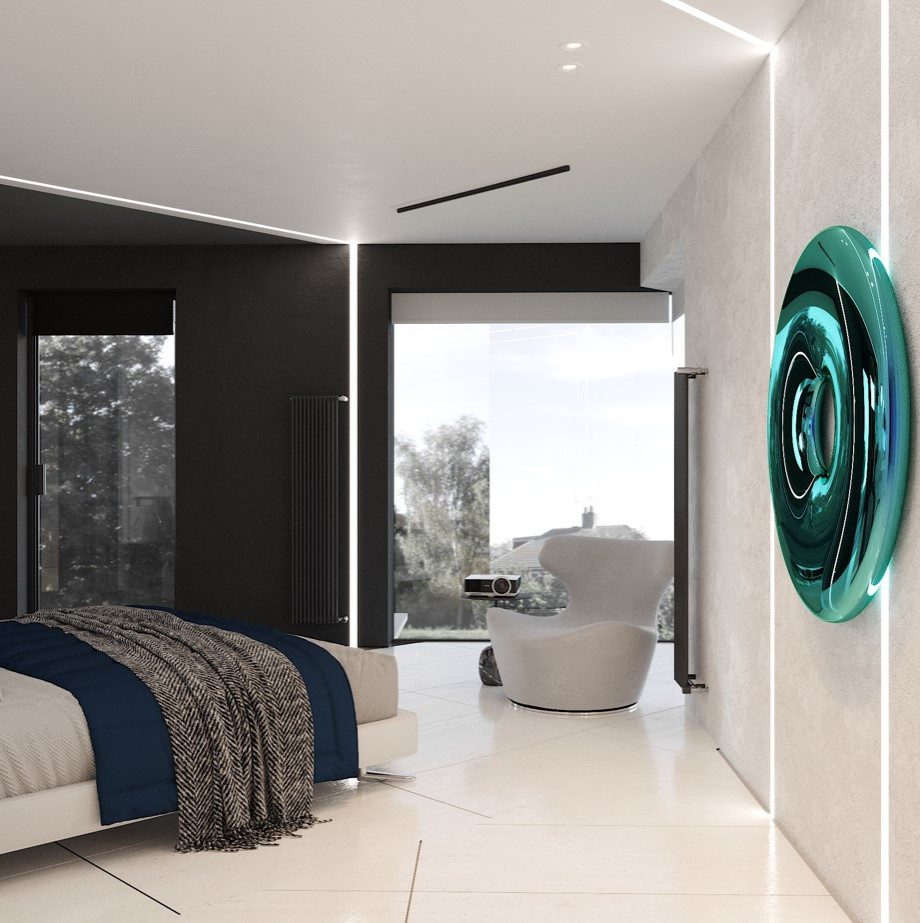 Спальня в минимализме и футуризме