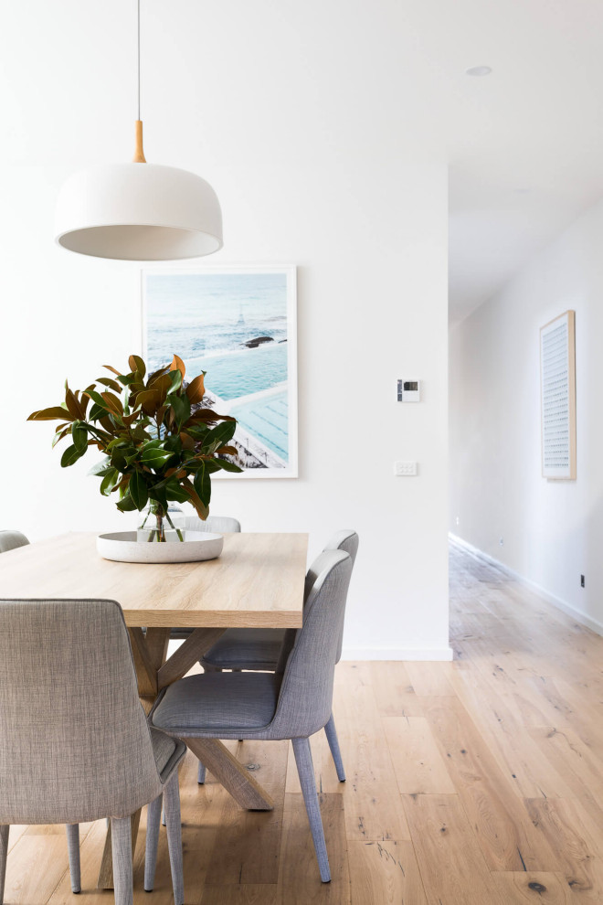 Idée de décoration pour une salle à manger.