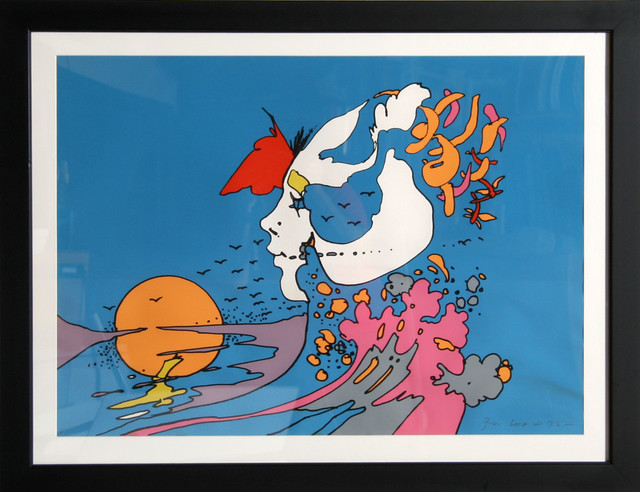 Peter Max, Untitled, Serigraph - Contemporary - Fine Art Prints - by