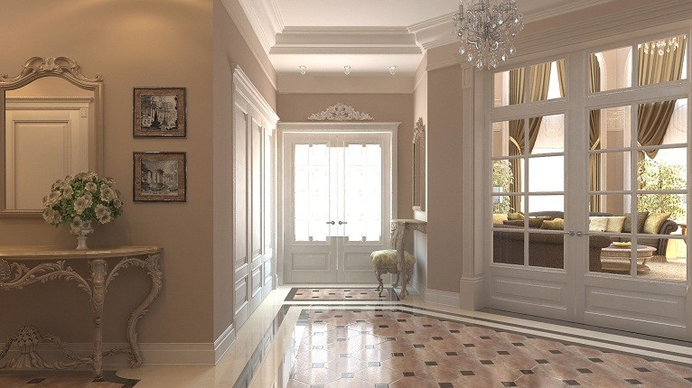 Дизайн проект интерьера роскошного дома в Чулково