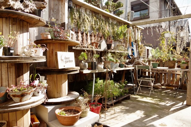 川西市大和西のナチュラルガーデン Industrial Garden Other By Deer Garden Houzz Au