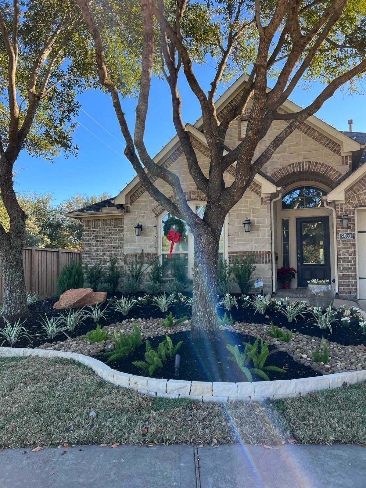 Putting Green, Backyard Paradise and Front yard Makeover in Fulshear!