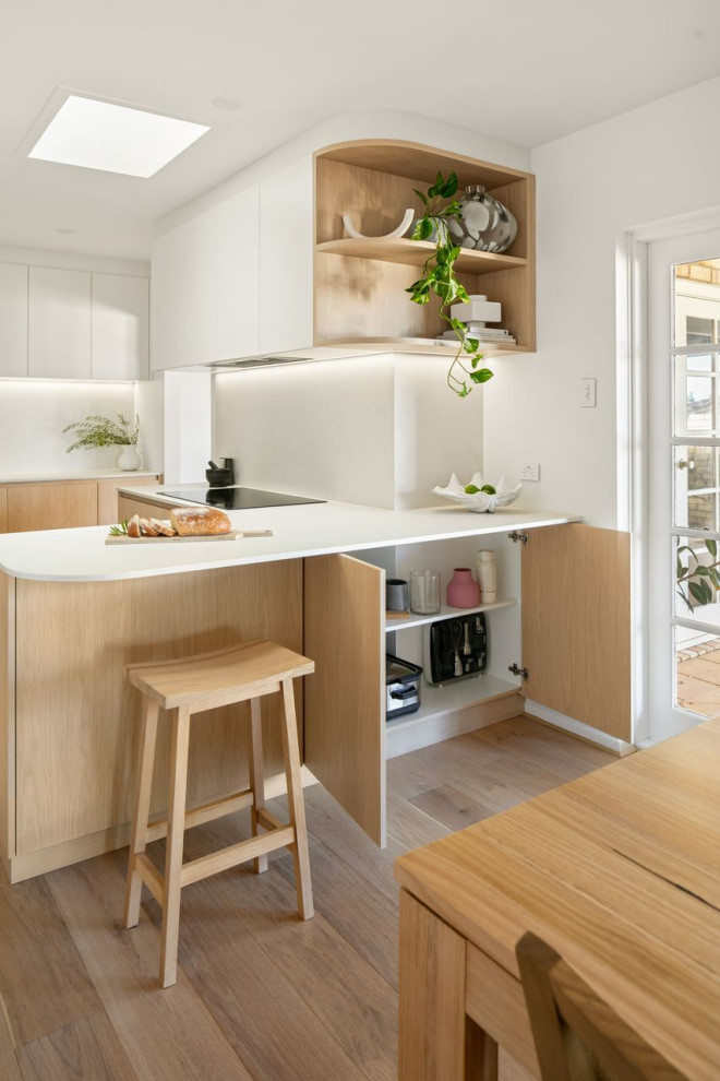 Inspiration for a beach style kitchen in Perth.