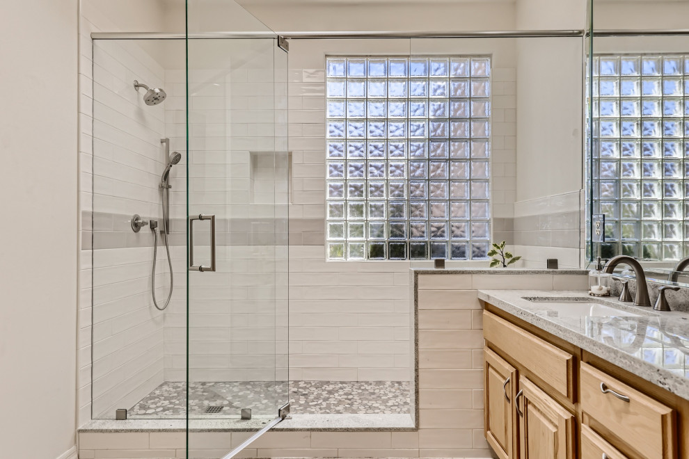 Transitional Bathroom Remodel