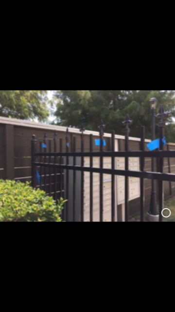 Wrought Iron Fence Rust Removal & RePaint