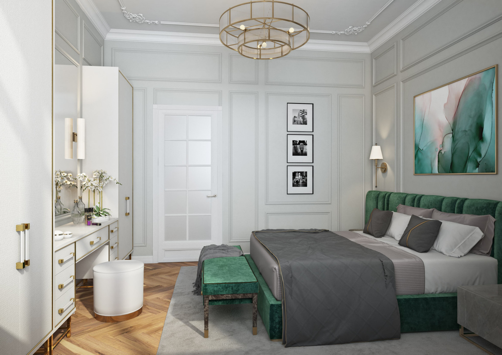 Дизайн и ремонт квартиры на Никитском бульваре — Воздушный замок