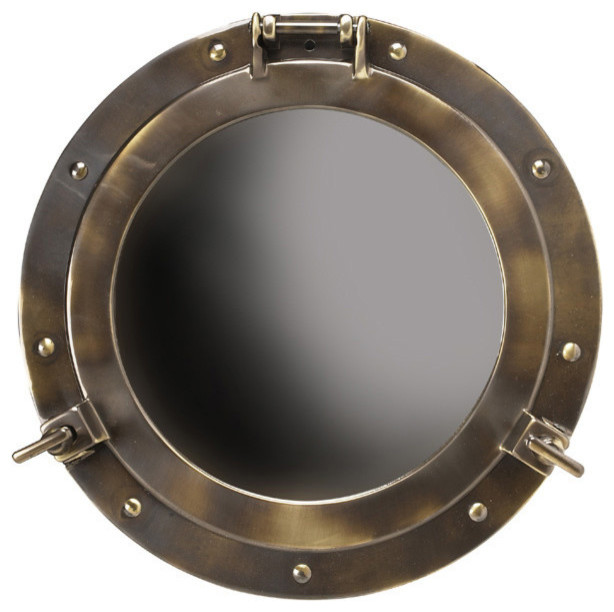Porthole Mirror Large Beach Style Wall Mirrors By Inviting Porthole Mirror Large