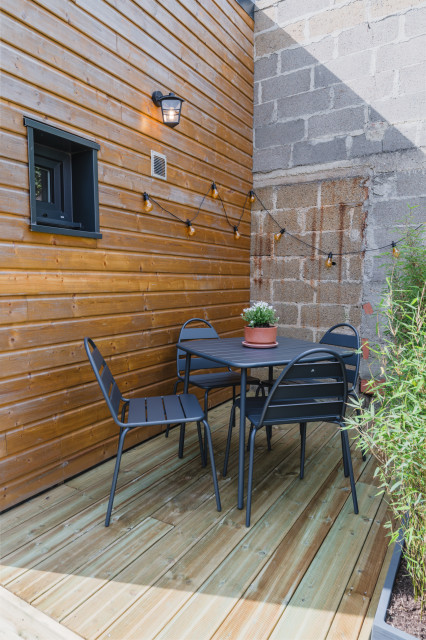 Tiny house contemporary-deck