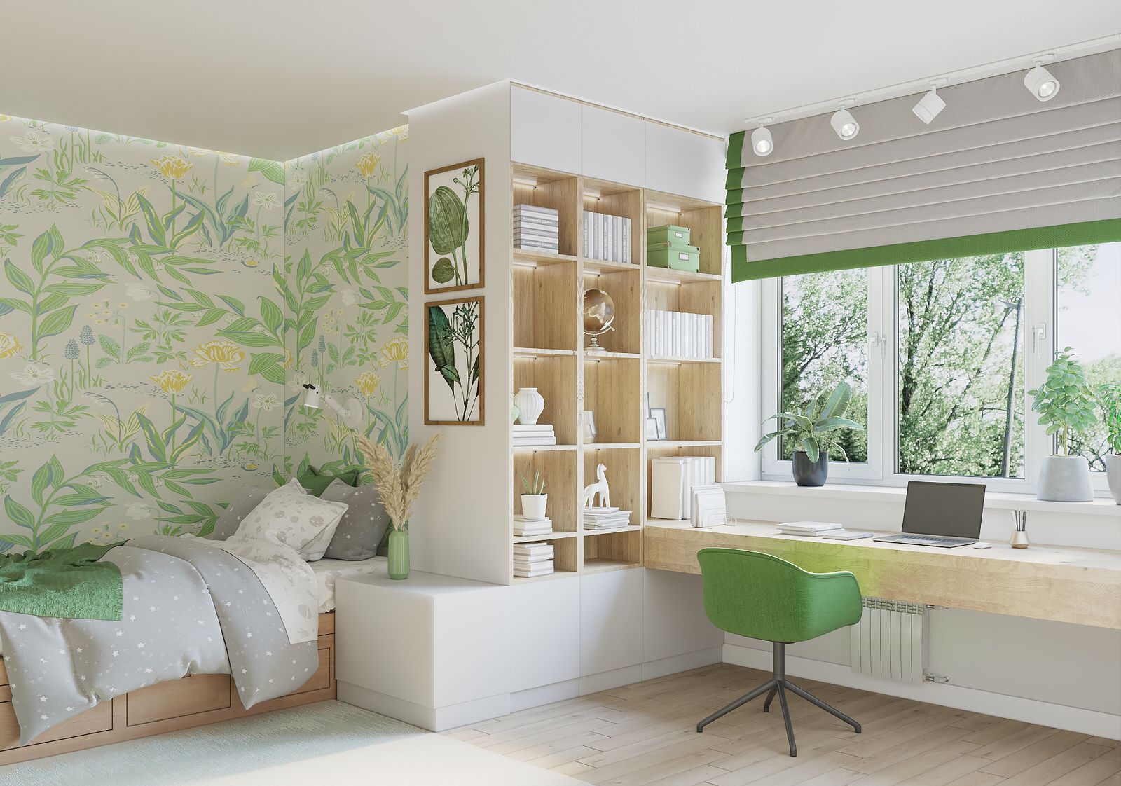 Детская для девочки-ботаника