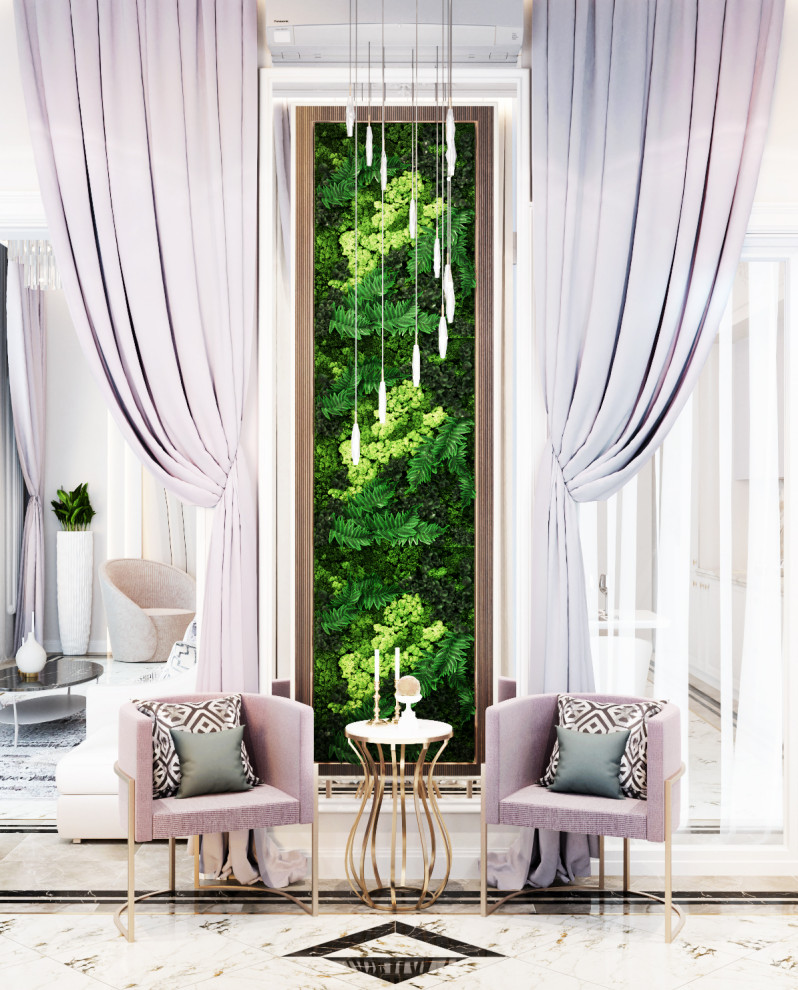 Дизайн-проект 4 комнатной квартиры в Анапе