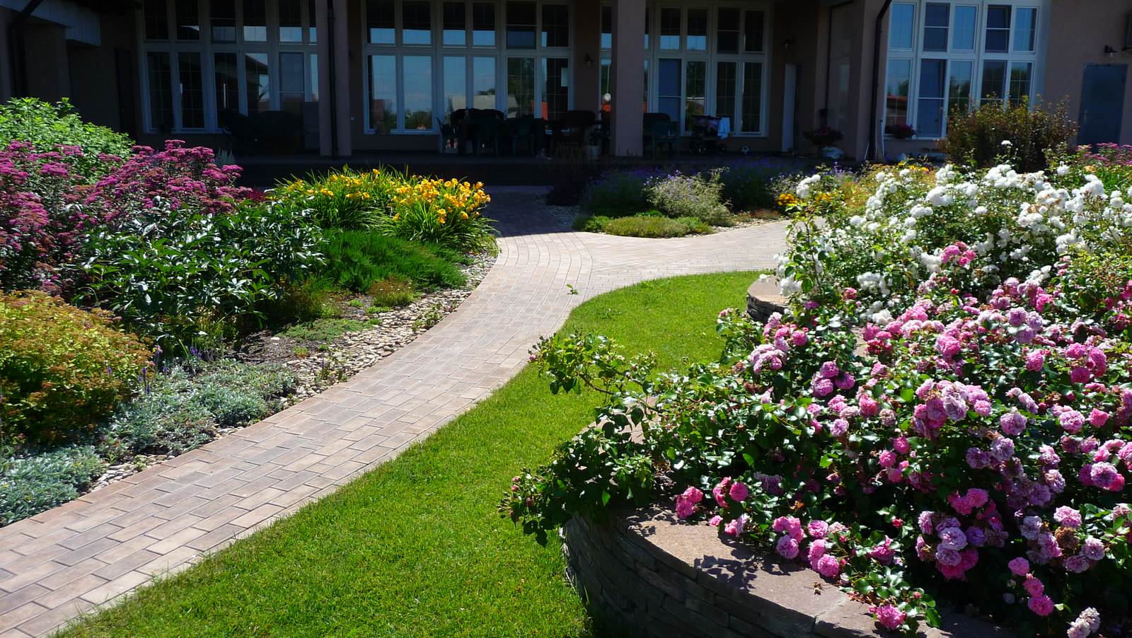 Сад на двух ярусах