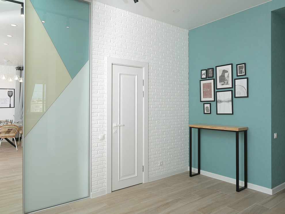 Квартира для дружной семьи в скандинавском стиле