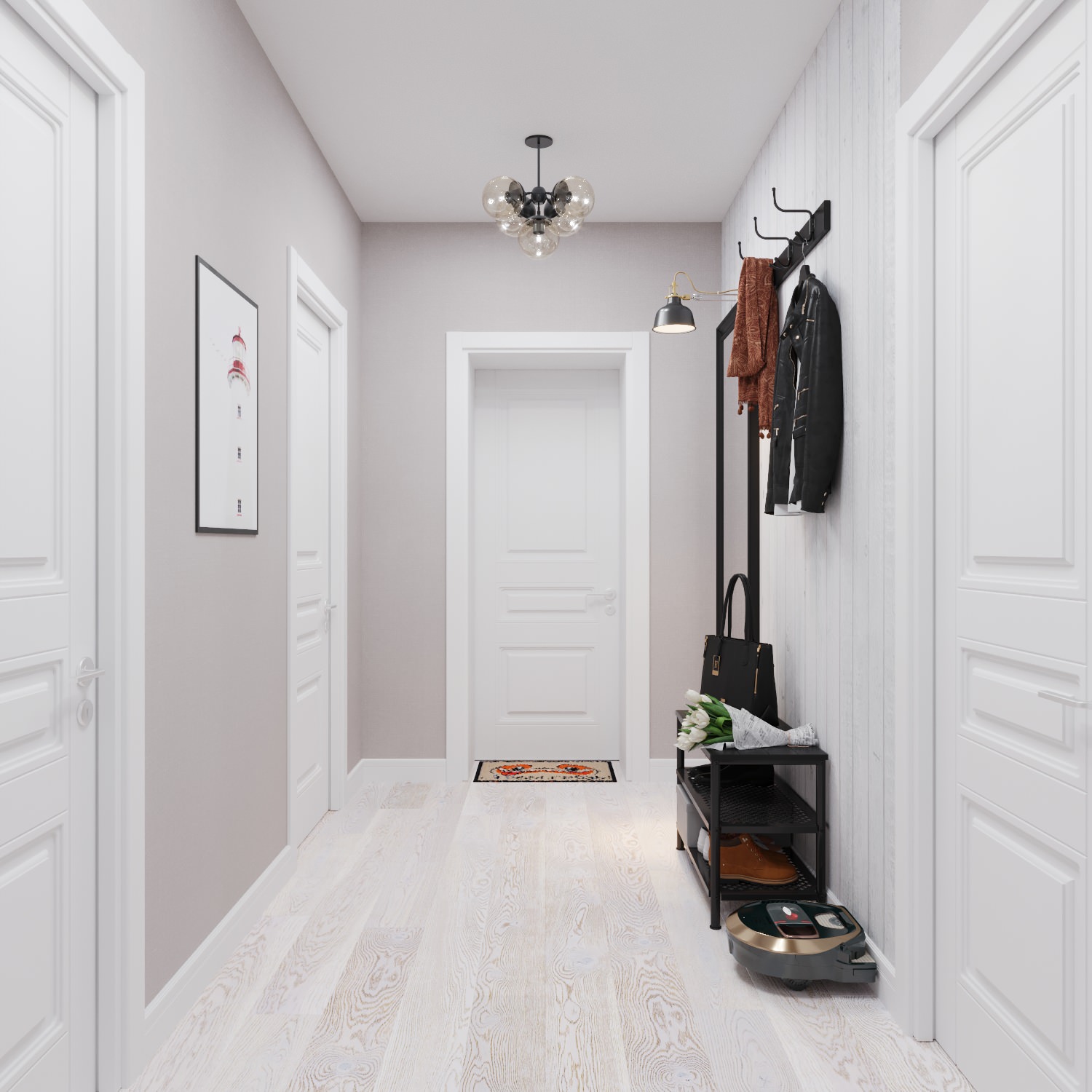 Проект двухкомнатной квартиры в Калининграде