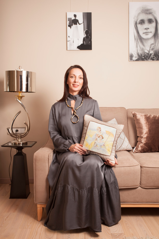 Светлана Панарина дизайнер проекта, двери Profildoors в передаче Идеальный ремон