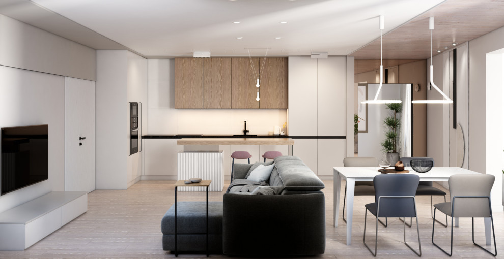 Квартира в Сканди минимализме