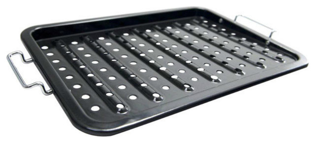 19 In Adjustable Porcelain Cooking Grate Non Stick Surface Grill Accessory Tool