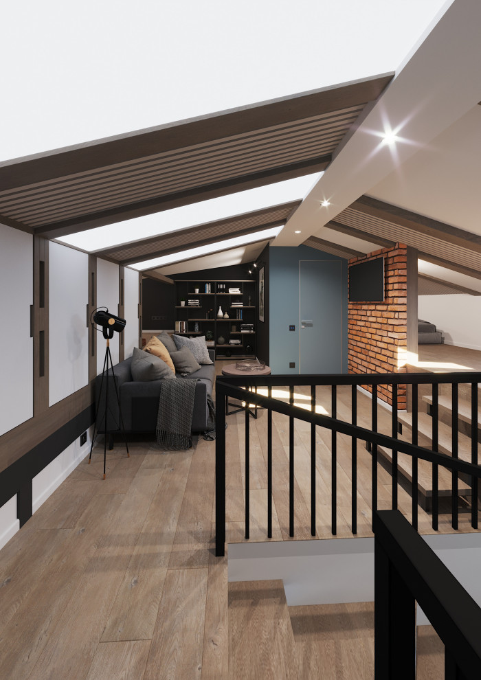 Дизайн интерьера таунхауса в Ростове