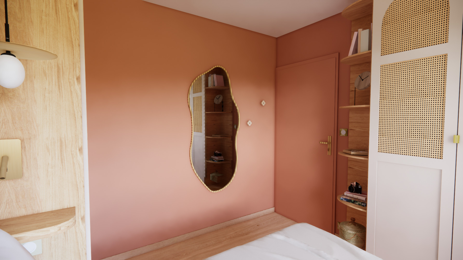 PROJET 3D - Aménagement d'une chambre florale
