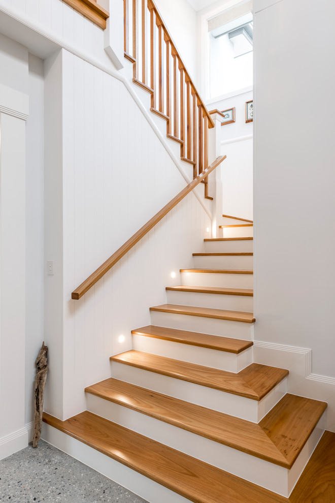 This is an example of a beach style staircase in Gold Coast - Tweed.