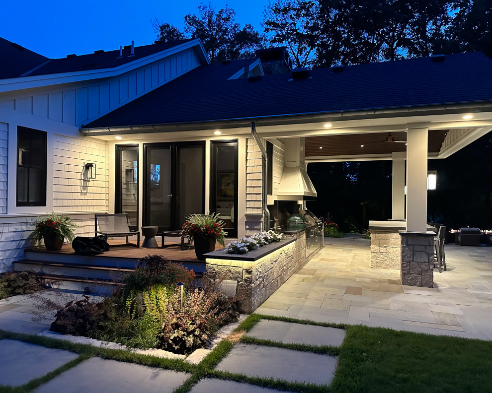 Wayzata Modern Farmhouse Entertainment Addition
