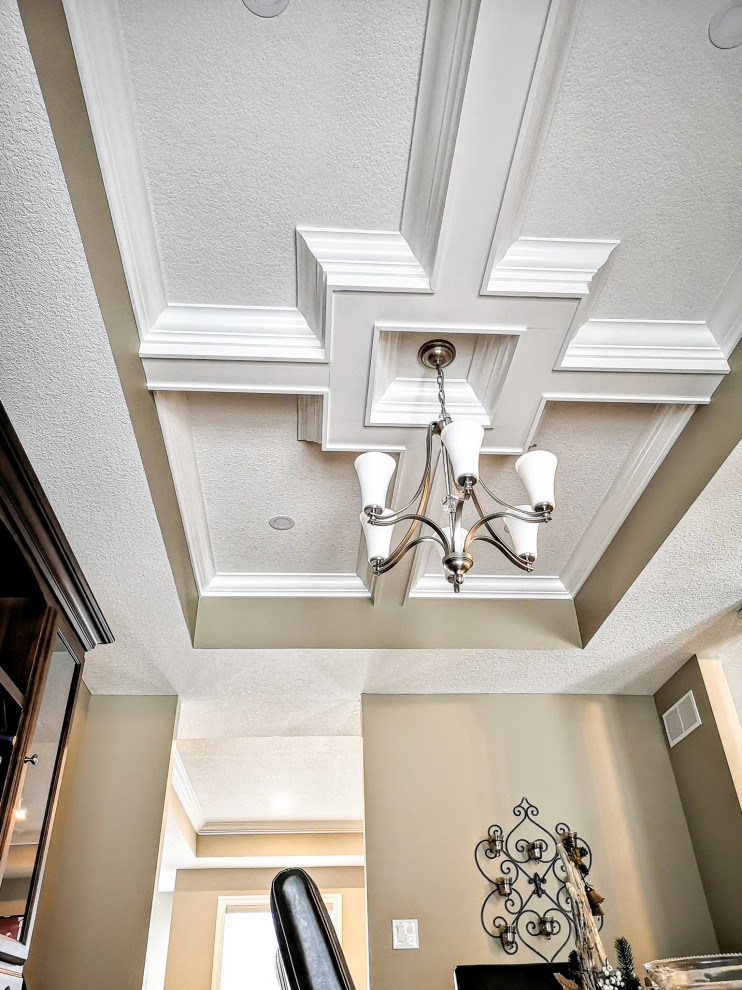 Transitional home design photo in Toronto