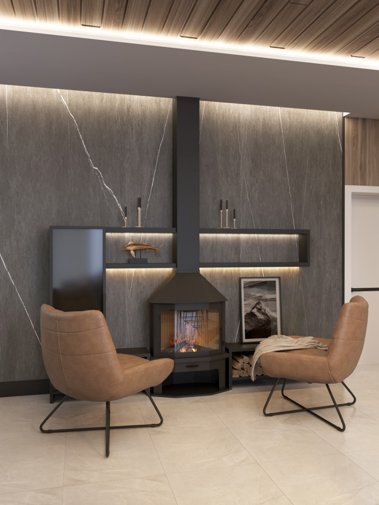 Дизайн проект Интерьера "Калиновка"