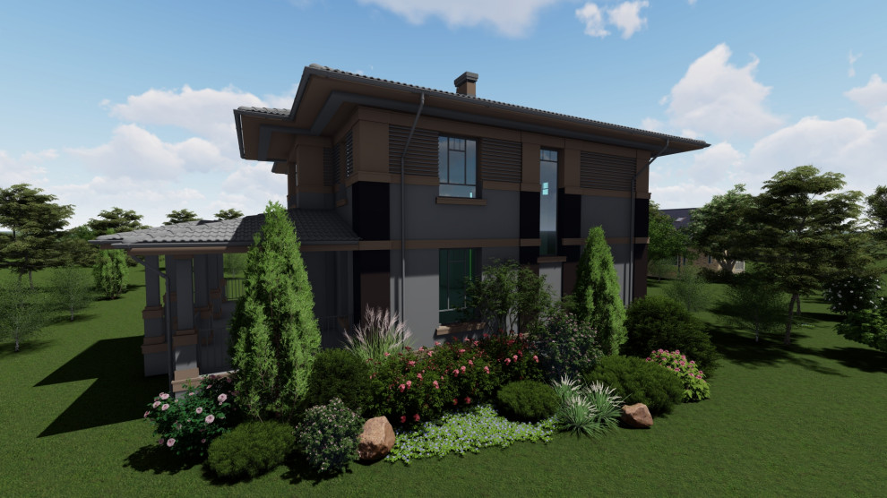 Розовое утро